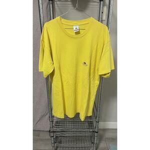 Vintage Rare Fruit of the loom Box logo single stitch shirt